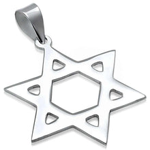 Load image into Gallery viewer, Sterling Silver Star of David Pendant