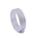 Sterling Silver Men Fashion Design Band Ring