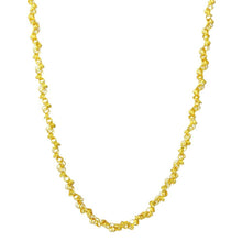 Load image into Gallery viewer, Sterling Silver Gold Plated Rolo Chain with Attached Rolo Spirals Necklace