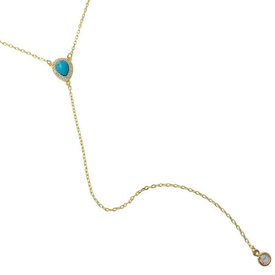 Sterling Silver Gold Plated Micro Pave Mother of Pearl with Dropped Round CZ?ï?¿?½?ï?¿?½?ï?¿?½Necklace