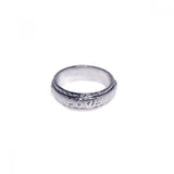 Sterling Silver Trendy Word  LOVE  Design Thick Band Ring