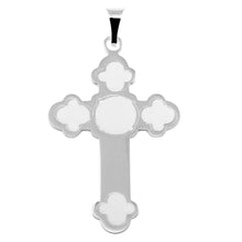 Load image into Gallery viewer, Sterling Silver Bottoni Cross Pendant