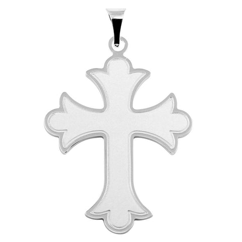 Sterling Silver Patonce Cross Pendant