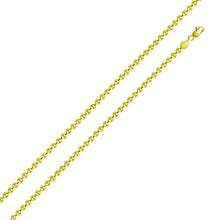 Load image into Gallery viewer, Sterling Silver Gold Plated Bead Chain