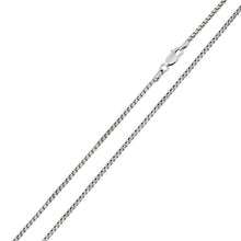 Load image into Gallery viewer, Sterling Silver Rhodium Plated Round Box 1.7mm-035 Chain