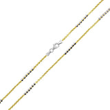 Sterling Silver Gold Plated DC Six Beads Link Chains