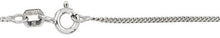 Load image into Gallery viewer, Sterling Silver Rhodium Plated Super Flat curb 1.4mm-040 Chain