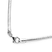 Load image into Gallery viewer, Sterling Silver High Polished Round 2mm Omega Chains