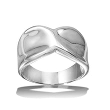 Load image into Gallery viewer, Sterling Silver High Polished Twist Ring