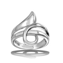 Load image into Gallery viewer, Sterling Silver High Polished Wrap Ring