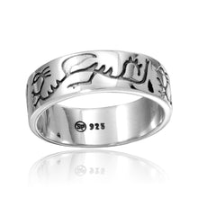 Load image into Gallery viewer, Sterling Silver High Polished Engraved Dragon Design Ring