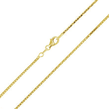 Load image into Gallery viewer, Sterling Silver Gold Plated Correana Chain Necklace