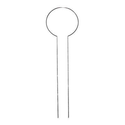 Sterling Silver Cuff Wire Necklace with Dangling Double Chain