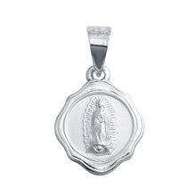 Load image into Gallery viewer, Sterling Silver High Polished Lady Of Guadalupe Charm