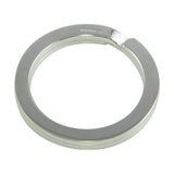 Sterling Silver High Polished Circle Keychain