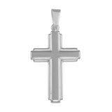 Sterling Silver High Polished Small Cross Pendant