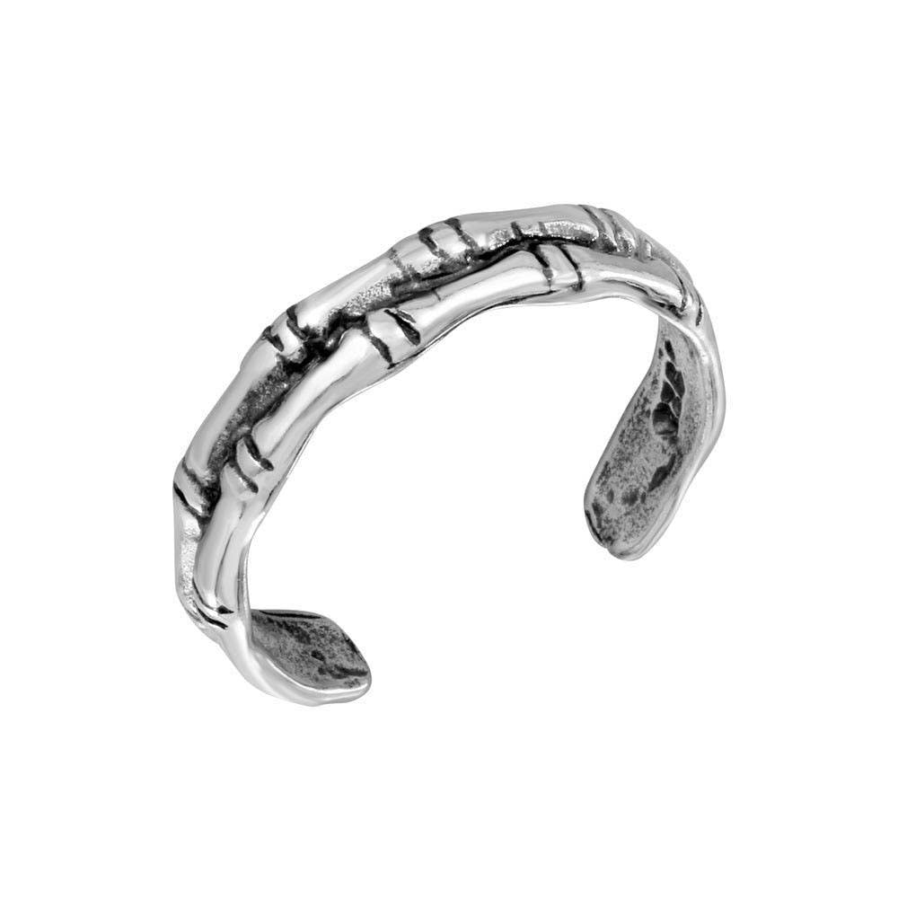 Sterling Silver Bone Adjustable Toe Ring