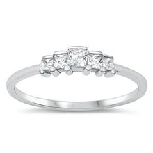 Load image into Gallery viewer, Sterling Silver CZ Ring