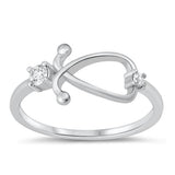 Sterling Silver CZ Ring