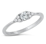 Sterling Silver CZ Ring