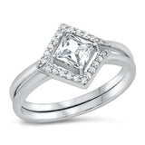 Sterling Silver CZ Ring