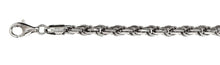 Load image into Gallery viewer, Sterling Silver Rope Chain 150- 7.25 MM D/C Rope Chain