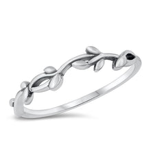 Load image into Gallery viewer, Sterling Silver 4.5mm Vines Branch Ring