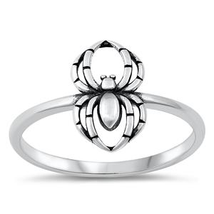 Sterling Silver Spider Start Ring