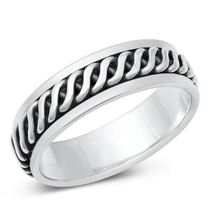 Sterling Silver Spinner Ring