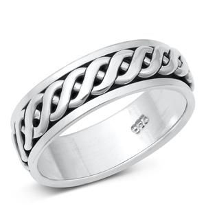 Sterling Silver Spinner Ring