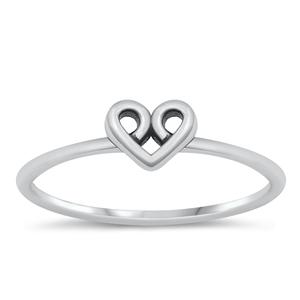 Sterling Silver Heart Ring