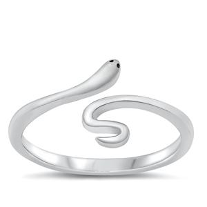Sterling Silver Snake Ring