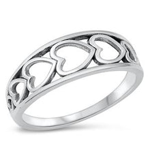 Load image into Gallery viewer, Sterling Silver Heart Ring