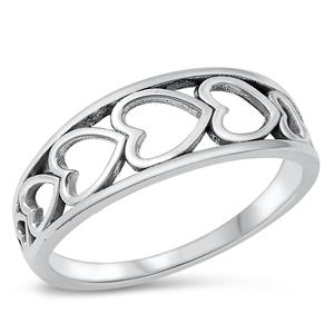 Sterling Silver Heart Ring