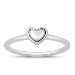Sterling Silver Heart Ring