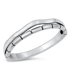 Sterling Silver Double Band Ring