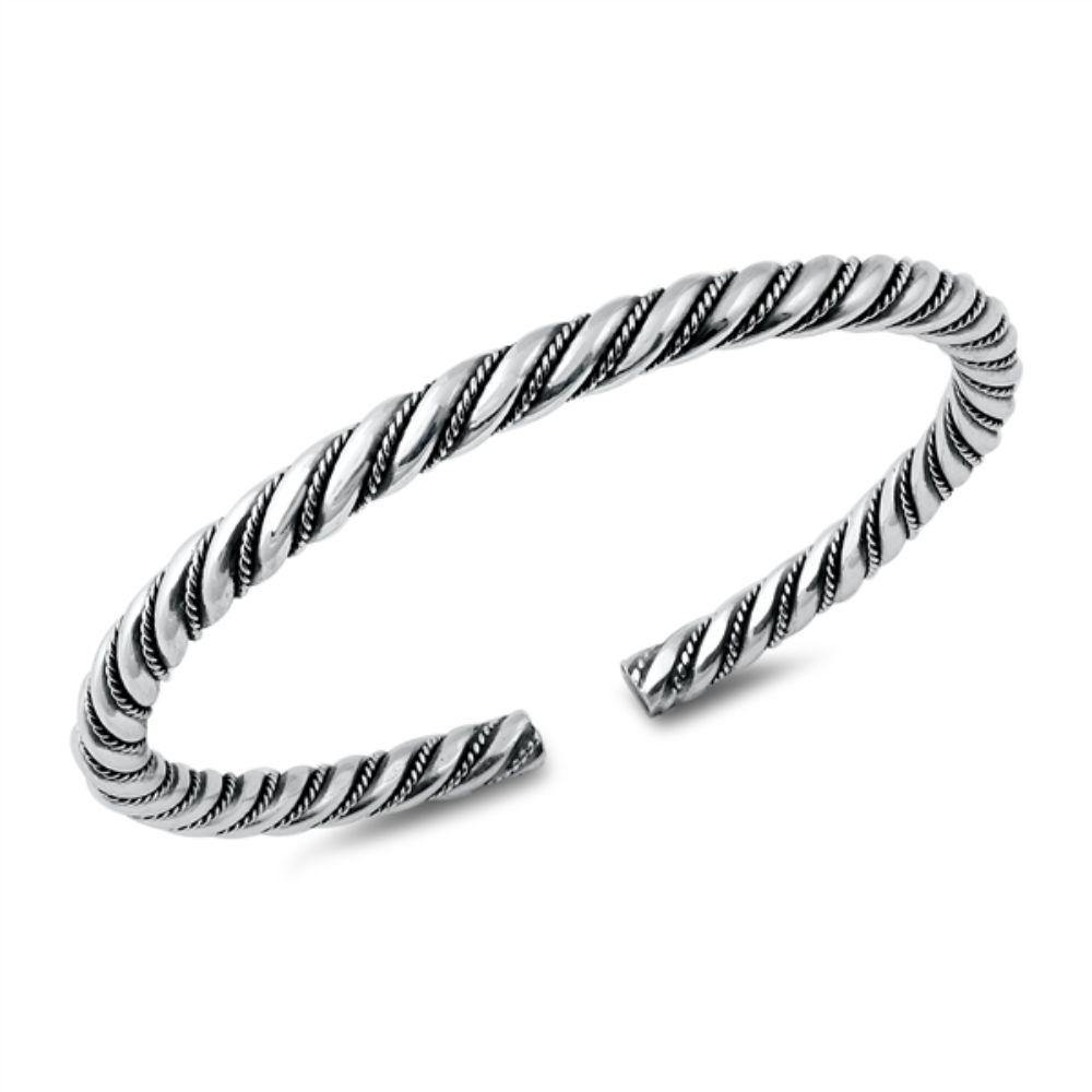 Sterling Silver Bangle Bracelet - silverdepot