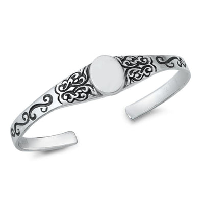 Sterling Silver Bangle Bracelet - silverdepot