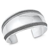 Sterling Silver Bali adjustable Bangle Bracelet