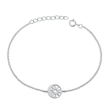 Load image into Gallery viewer, Sterling Silver Rhodium Plated Moon And Sun Assorted Bracelet