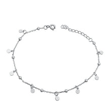 Load image into Gallery viewer, Sterling Silver Rhodium Plated Bracelet-6.5 + 1 inch extension