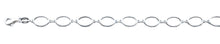 Load image into Gallery viewer, Sterling Silver Polished Ovals Italian Bracelet Length-7+1inch, Chain Thickness-6.6mm