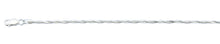 Load image into Gallery viewer, Sterling Silver Polished Italian Bracelet Length-7inch, Thickness-1.8mm