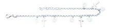 Load image into Gallery viewer, Sterling Silver Polished Cross Italian Bracelet Length-7+1inch, Chain Thickness-2.2mm, Cross-10.5mm