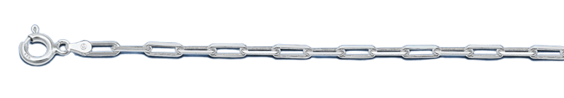 Sterling Silver Staple Italian Chain-2.2mm