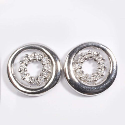 Sterling Silver Clear CZ Assorted w/CZ Earrings