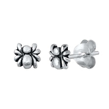 Load image into Gallery viewer, Sterling Silver Spider Small Stud Earrings