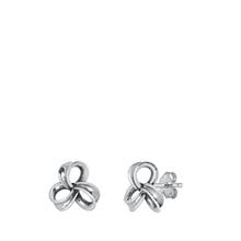 Load image into Gallery viewer, Sterling Silver CZ Earrings