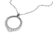 Load image into Gallery viewer, Sterling Silver Necklace With CZ