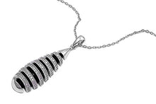 Load image into Gallery viewer, Sterling Silver Necklace With CZ